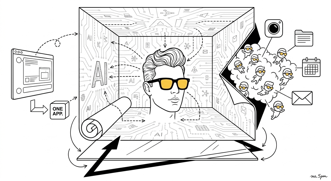 AI Is Wallpaper, Not a Window