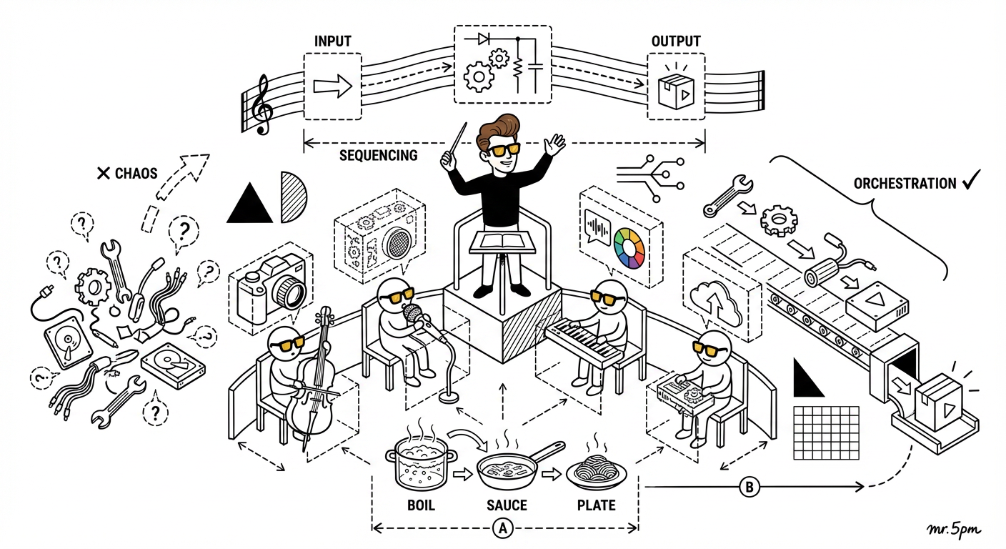 Don't Handle Tools — Orchestrate Them
