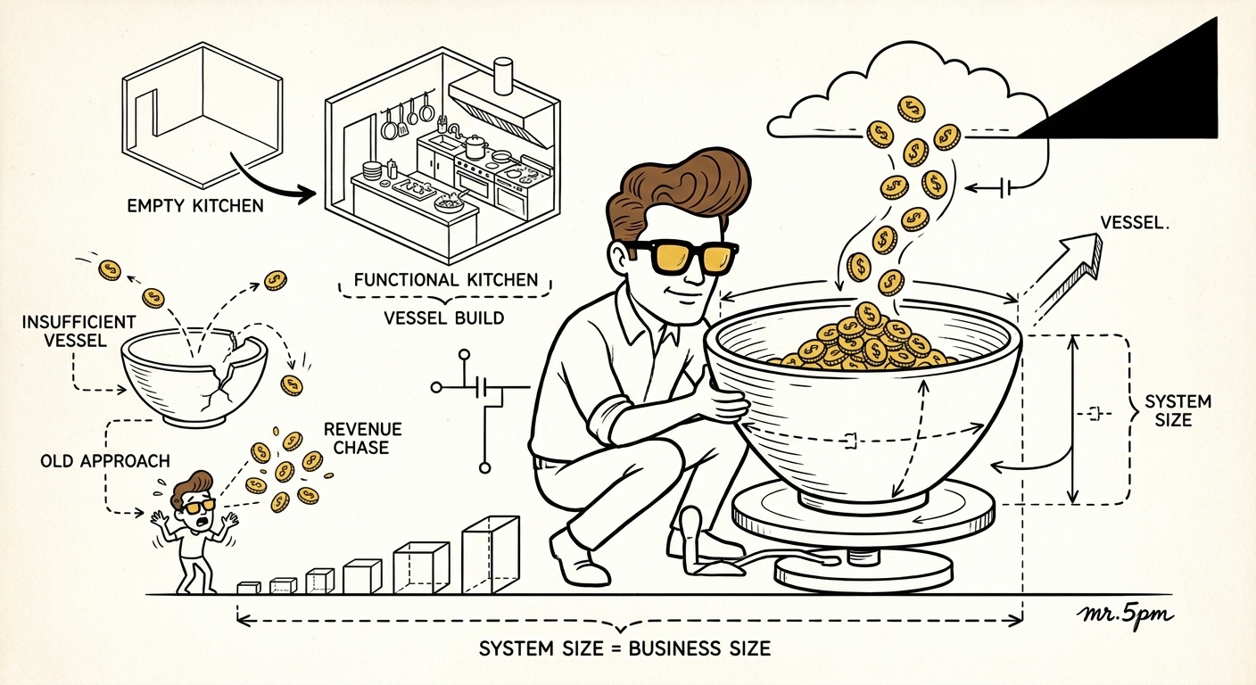 The Size of Your Dream Sets the Size of the Vessel